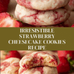 Strawberry Cheesecake Cookies Recipe