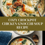 Crockpot Chicken Gnocchi Soup Recipe
