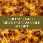 Cheesy Loaded Meatloaf Casserole Recipe