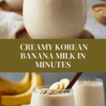 Korean Banana Milk Recipe