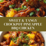 Crockpot Pineapple BBQ Chicken Recipe
