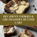 Cookies And Cream Gooey Butter Cake Recipe