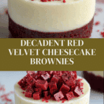 Red Velvet Cheesecake Brownies Recipe
