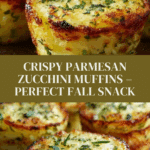 Crispy Parmesan Zucchini Muffins Recipe