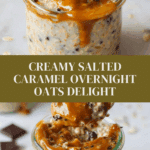Salted Caramel Overnight Oats Recipe