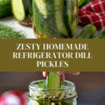 Refrigerator Dill Pickles Recipe
