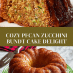 Pecan Zucchini Bundt Cake Recipe