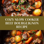 Slow Cooker Beef Bourguignon Recipe