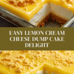 Lemon Cream Cheese Dump Cake Recipe