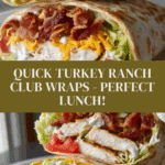 Turkey Ranch Club Wrap in Just 10 Minutes is Unbeatable Recipe