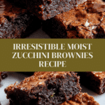 Moist and Rich Zucchini Brownies Recipe
