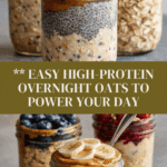 High-Protein Overnight Oats Recipe