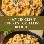 CrockPot Chicken Tortellini Recipe