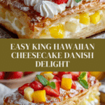 Irresistible King Hawaiian Cheesecake Danish Recipe
