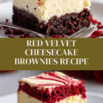 Red Velvet Cheesecake Brownies Recipe