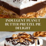 Peanut Butter Pretzel Pie Recipe