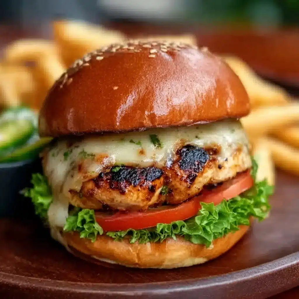 Spicy Chipotle Chicken Burger Recipe - Recipe Image
