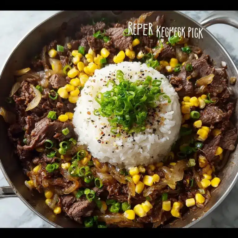 Beef Pepper Rice (Pepper Lunch)Ingredients Recipe