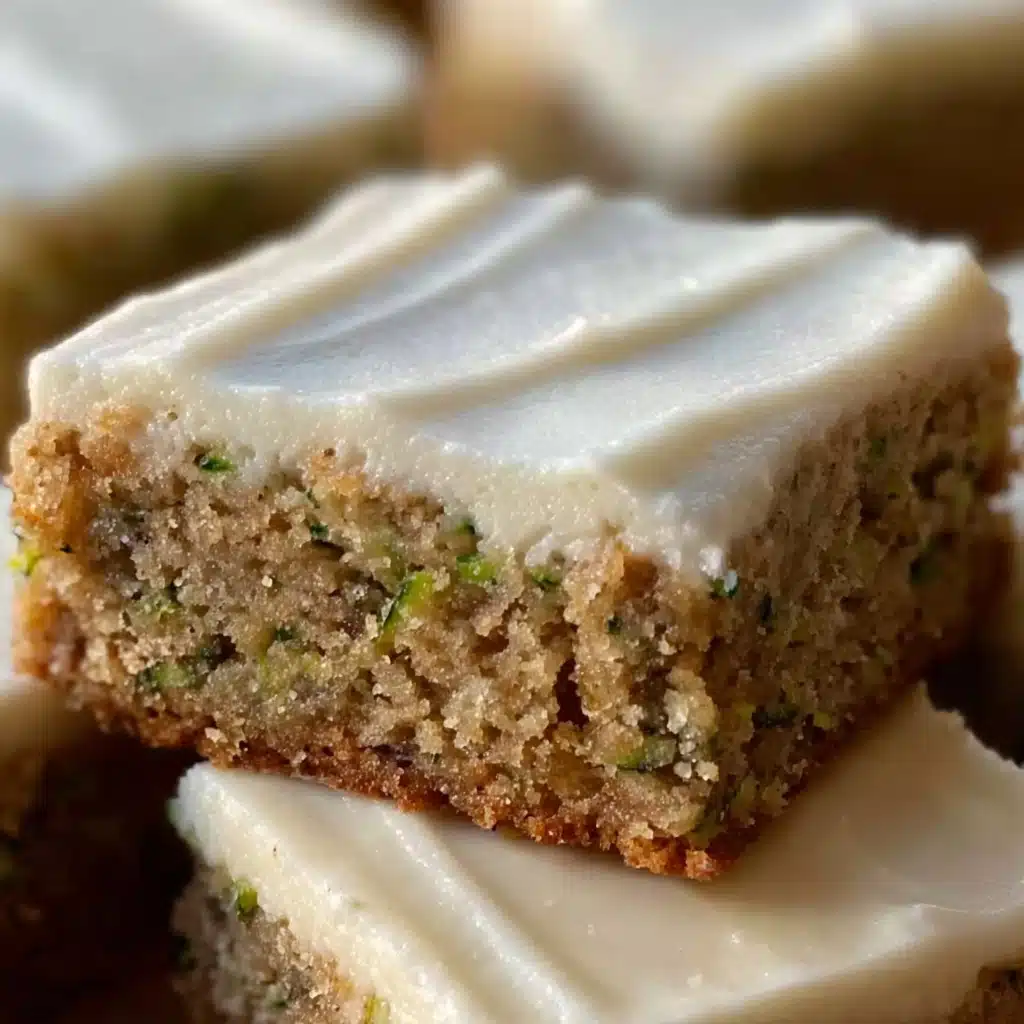 Zucchini Bars With Cream Cheese Frosting You’ll Love! Recipe - Recipe Image