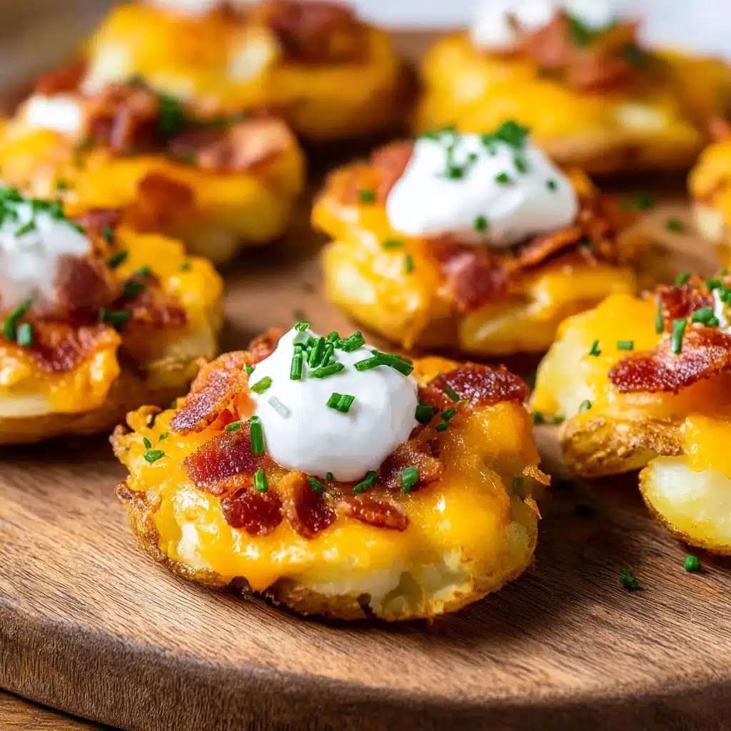 Blackstone Smashed Potatoes Recipe - Recipe Image