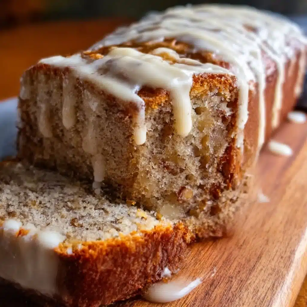 Cinnamon Roll Banana Bread Recipe - Recipe Image