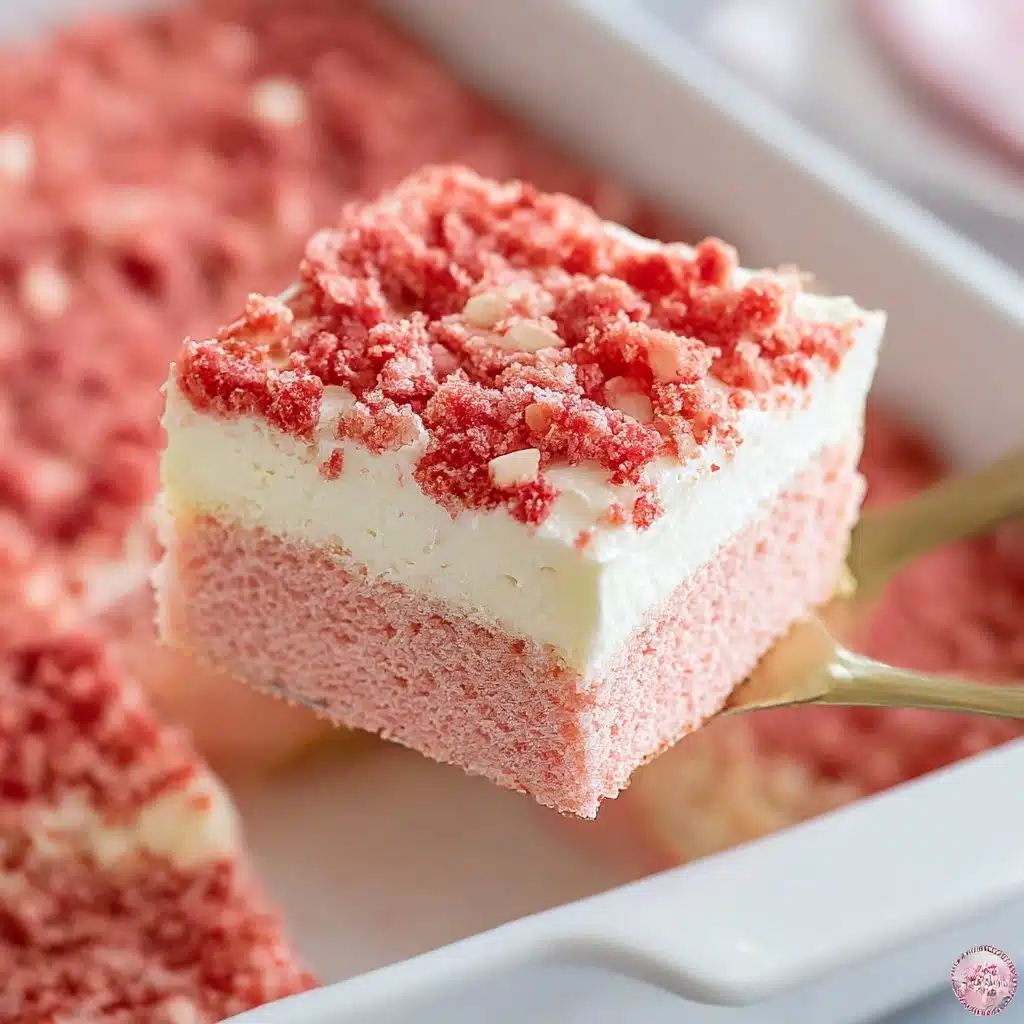 Strawberry Crunch Cake Recipe - Recipe Image