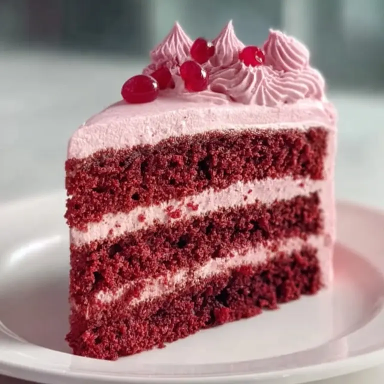 Mother's Day Pink Velvet Cake Recipe