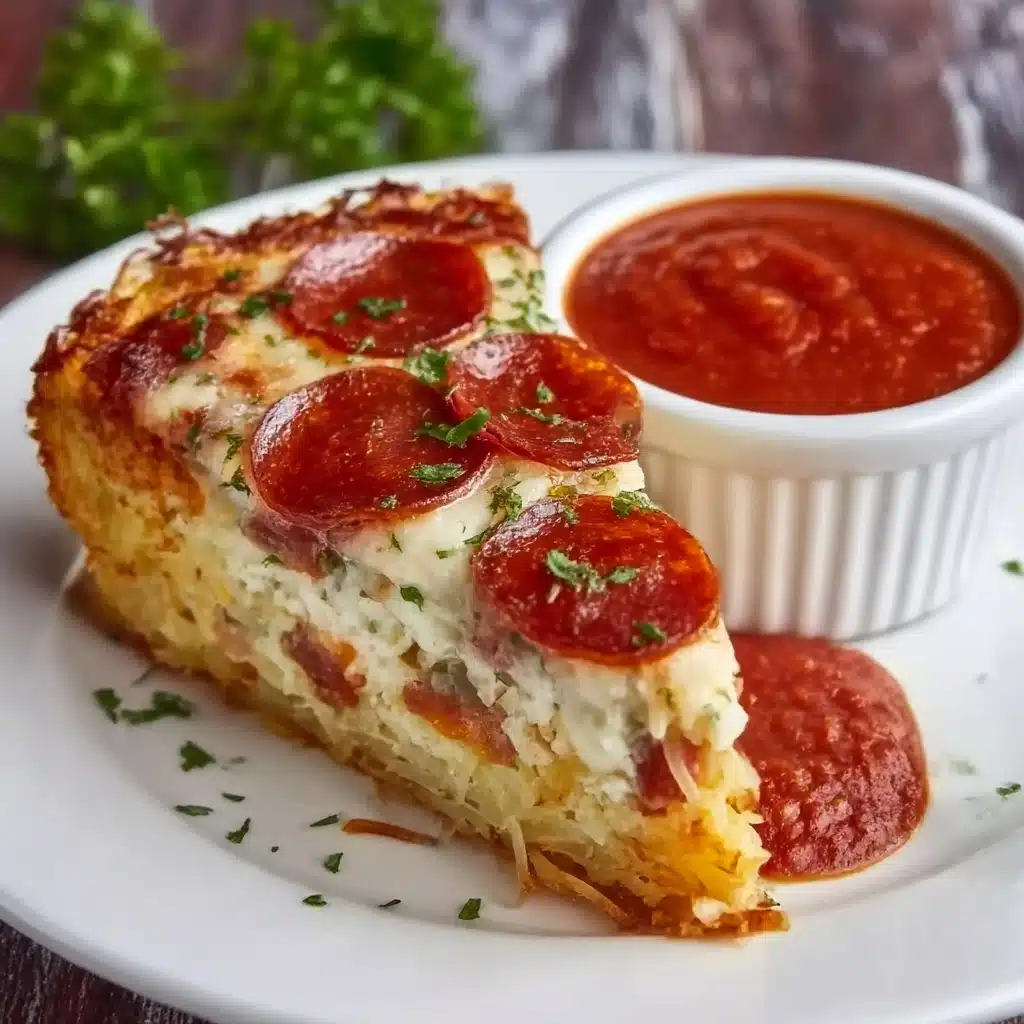 Pizza Style Cottage Cheese Bake Recipe - Recipe Image