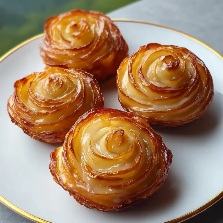 Peach Pie Cruffins Recipe