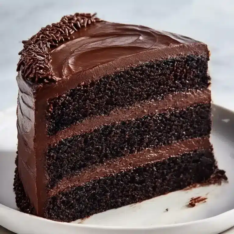 Decadent Chocolate Cake Recipe