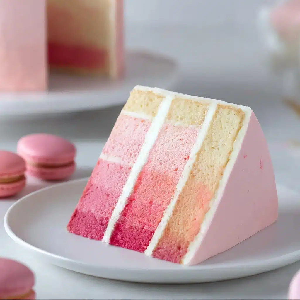 Ombre Cake Recipe - Recipe Image