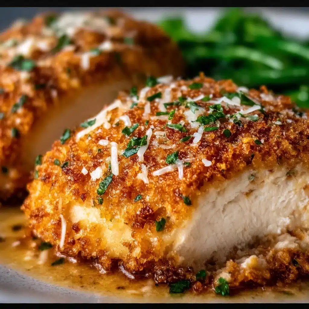 Longhorn Garlic Parmesan Crusted Chicken Recipe