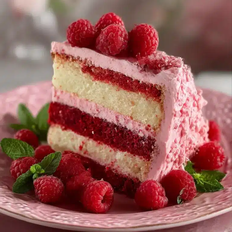 Raspberry Layer Cake Recipe