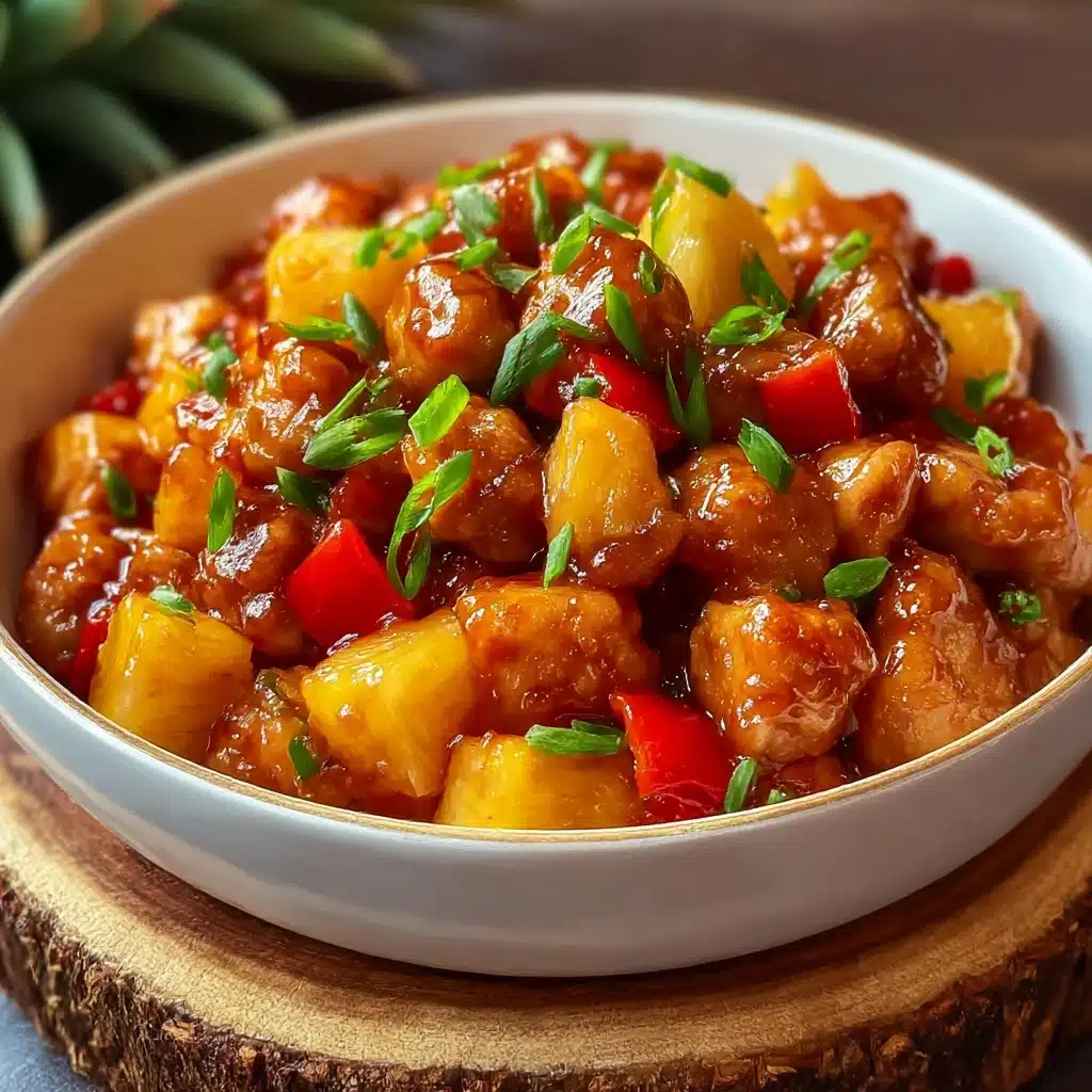 5-Star Brown Sugar Pineapple Chicken Recipe - Recipe Image
