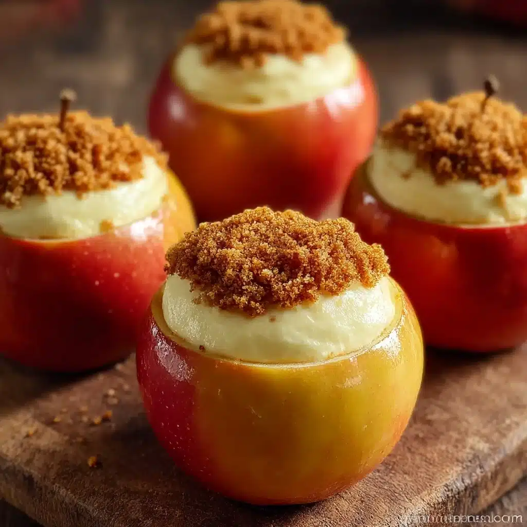 Cheesecake Stuffed Baked Apples Recipe