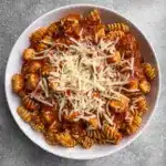 Healthy Garlic Parmesan Chicken Pasta Recipe