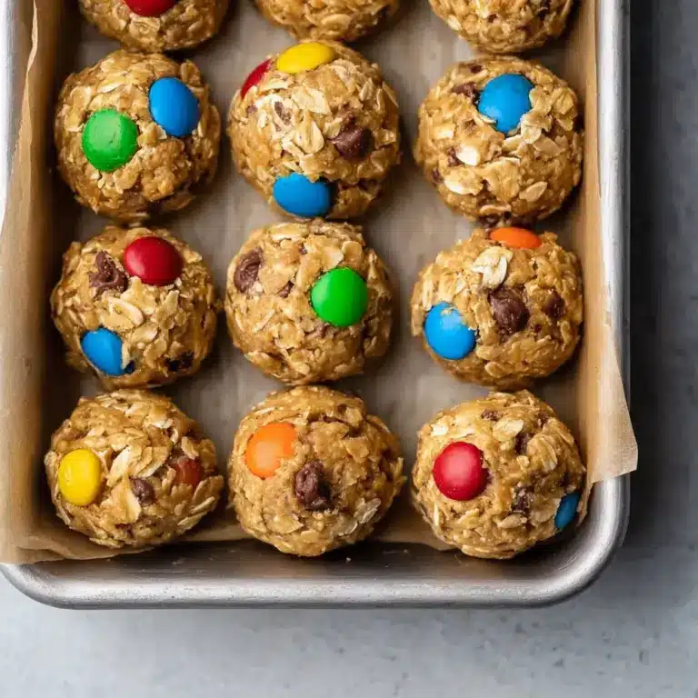 Quick Monster Cookie Protein Balls Recipe
