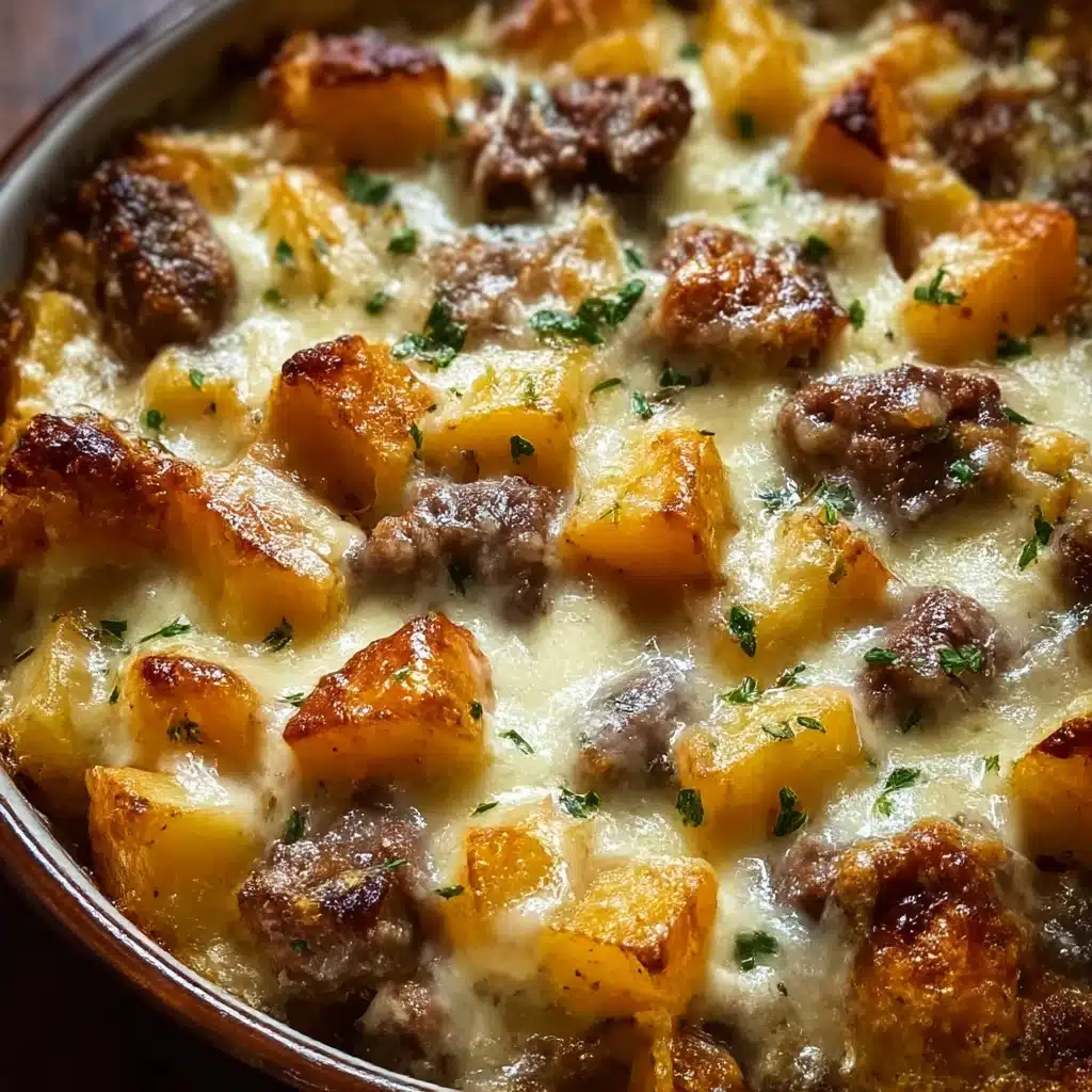 Slow Cooker Steak and Cheddar Potato CasseroleIngredients Recipe - Recipe Image