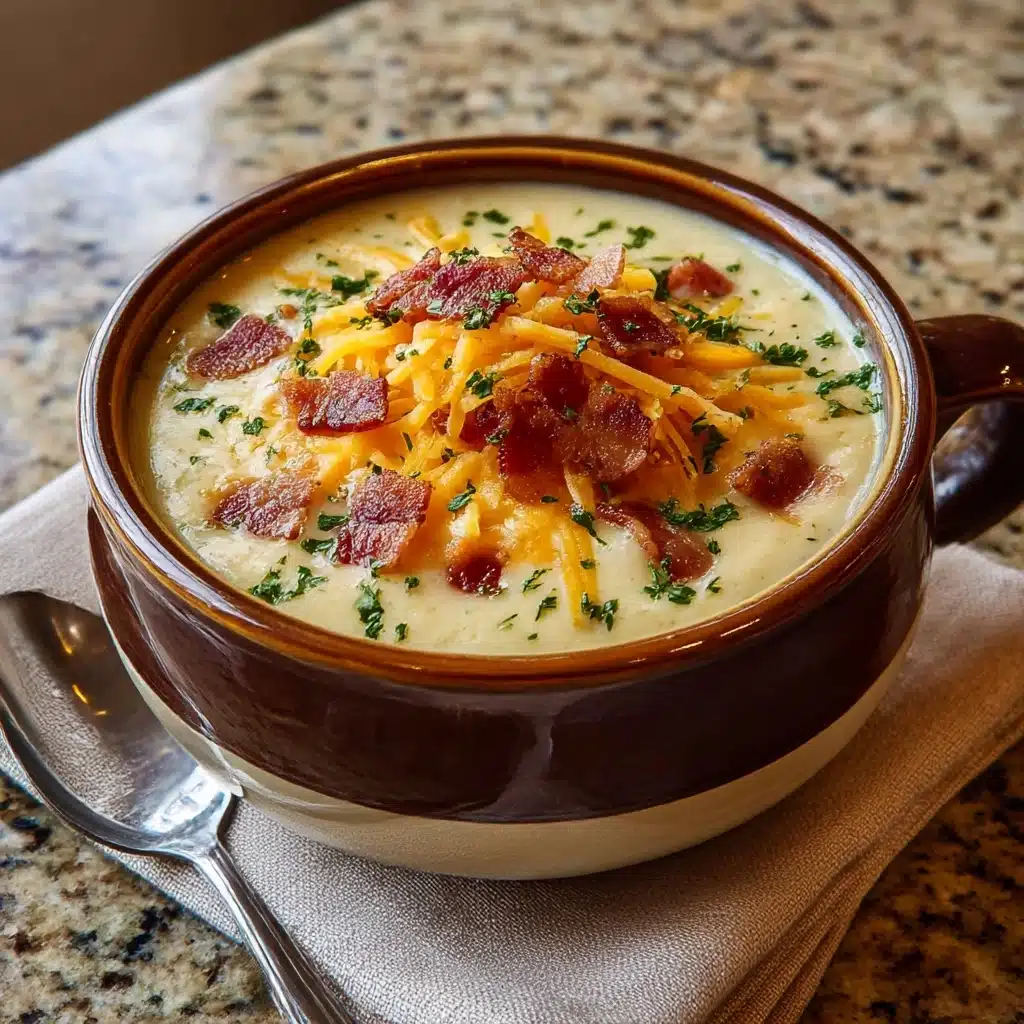 Loaded Baked Potato Soup for Chilly Evenings With the Kids Recipe - Recipe Image