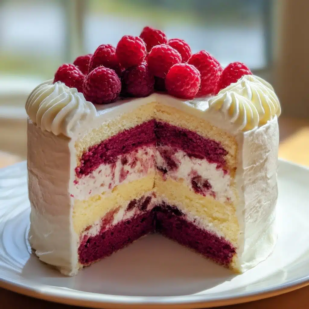 White Chocolate Raspberry Cake Recipe