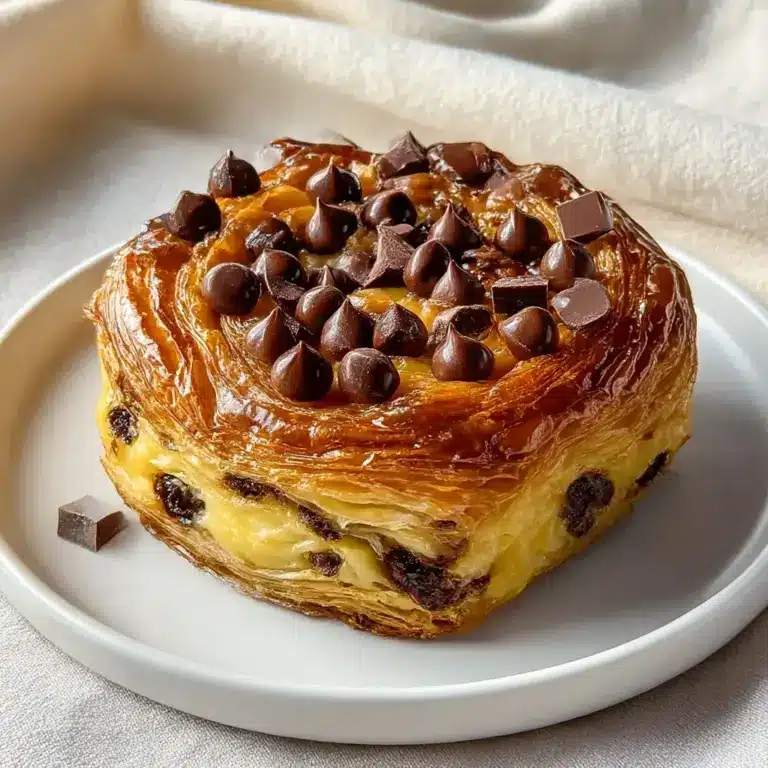 Decadent Chocolate Croissant Breakfast Bake Recipe