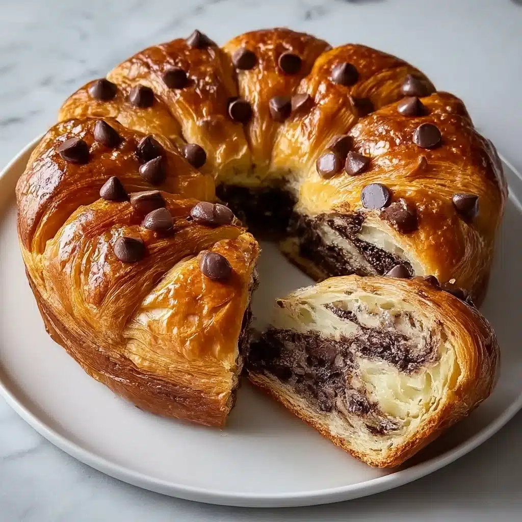 Chocolate Croissant Breakfast Bake that Everyone Loves! Recipe - Recipe Image