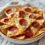 2 ingredient Pizza chips Recipe