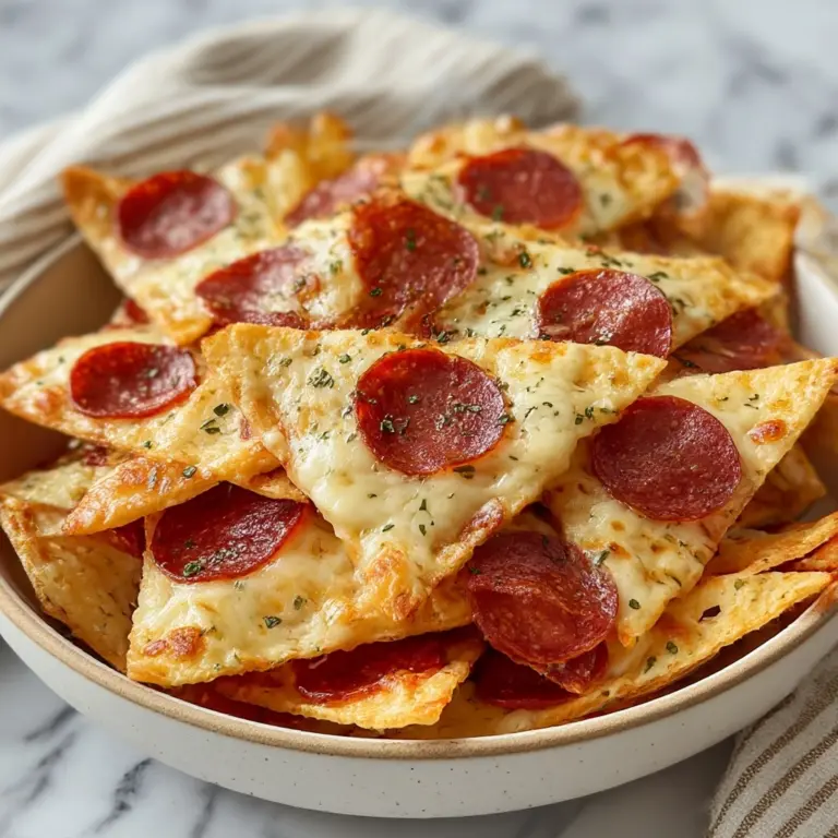 2 ingredient Pizza chips Recipe