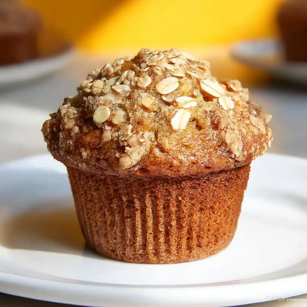 Healthy Banana Oatmeal Muffins Recipe - Recipe Image