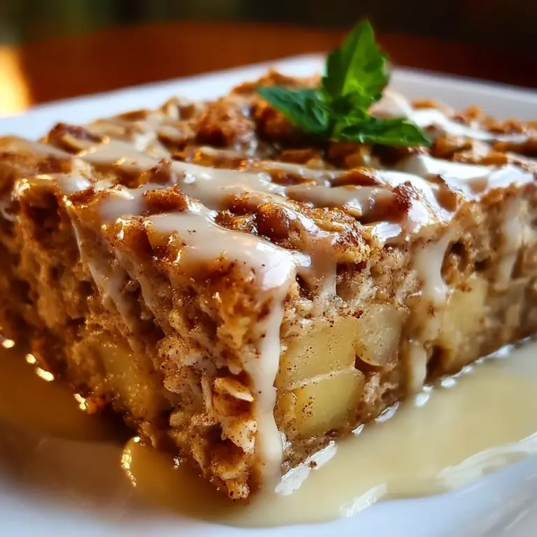 Oatmeal Apple Breakfast Bake Recipe