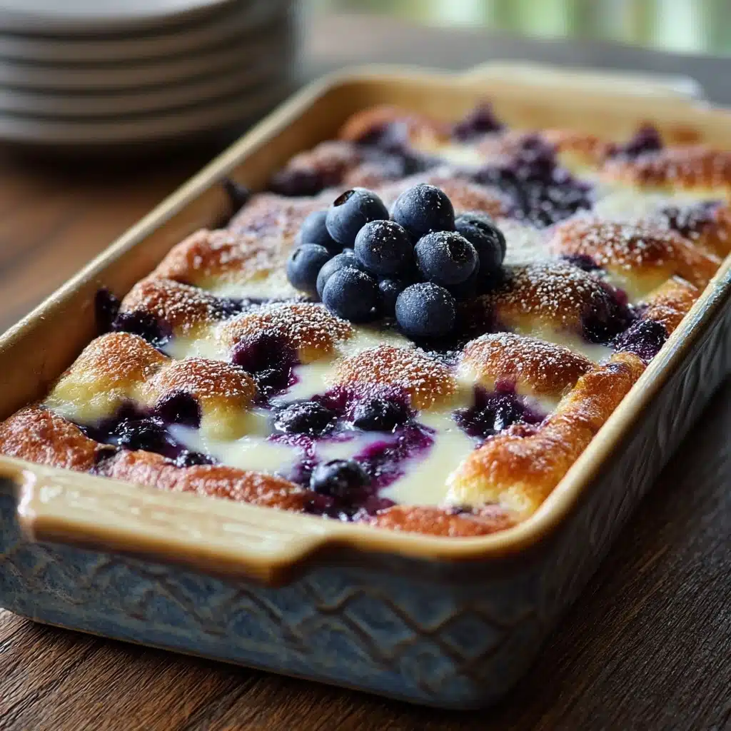 Blueberry Buttermilk Pancake Casserole Recipe