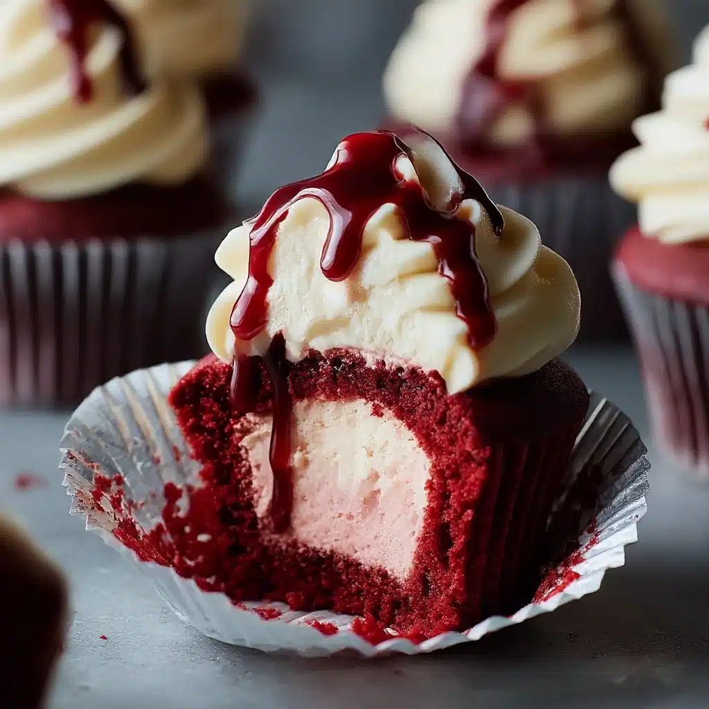 Halloween Vampire Bite Cupcakes Recipe