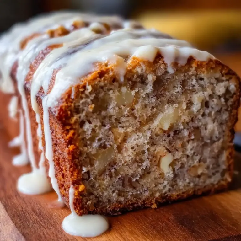 Cinnamon Roll Banana Bread Recipe