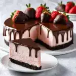 Chocolate Covered Strawberry Cheesecake Recipe